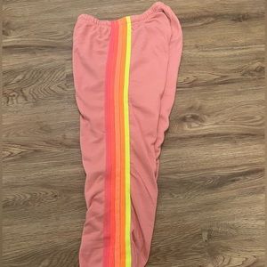 AVIATOR NATION PINK SWEATS